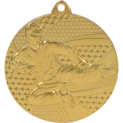 9. Medal złoty- karate - medal stalowy