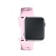 8. Pasek silikonowy 3mk Silicone Watch Strap do Apple Watch 38 / 40 / 41 mm - różowy