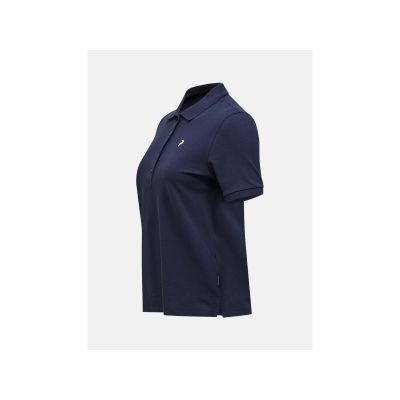 3. Koszulka damska PEAK PERFORMANCE W Classic Cotton Polo kolor granatowy