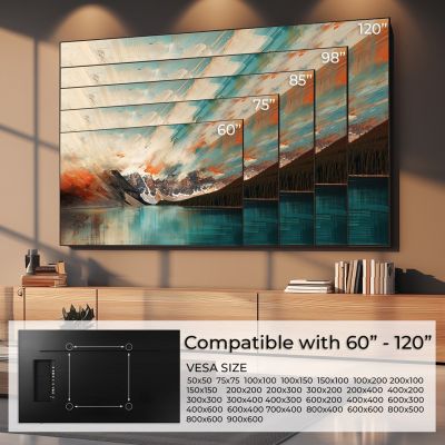 10. MACLEAN UCHWYT DO TV, MONITORA 120' 120KG MC-750N