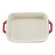 3. Prostokątny półmisek ceramiczny Staub - 4.5 litrów, Czerwony