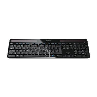 2. Klawiatura Logitech Wireless Solar Keyboard K750 Uniwersalne RF Wireless QWERTZ Niemiecki Czarny