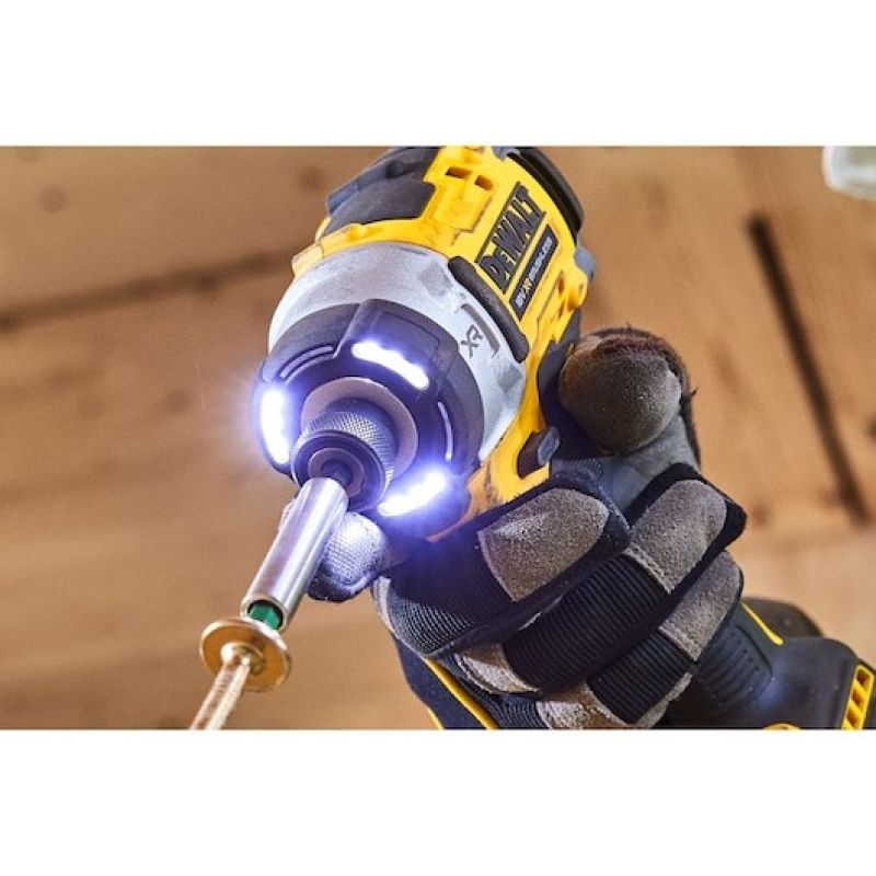 13. DeWALT DCF860NT-XJ wkrętak zasilany/zakrętark udarowy 3800 RPM Czarny, Żółty