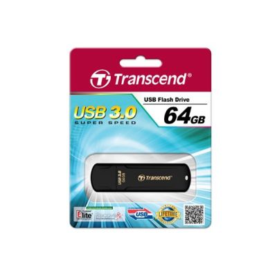 3. USB-Stick 64GB Transcend JetFlash 700 USB3.1 schwarz