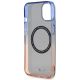 7. Etui BMW Gradient Bumper MagSafe na iPhone 14 Plus - szare