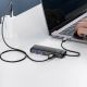 7. Hub USB-C Orico PAPW2AC-C3 stacja dokująca 2x USB-A 3.0 + 2x USB-C 3.0 - czarny