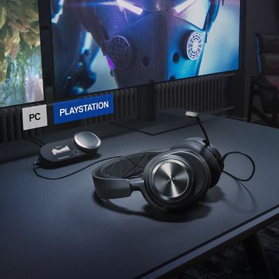 10. Steelseries Arctis Nova Pro Wireless Zestaw słuchawkowy Bezprzewodowy Opaska na głowę Gaming Bluetooth Czarny