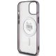 7. Etui Karl Lagerfeld IML Choupette's Head MagSafe do iPhone 15 Plus - przezroczyste