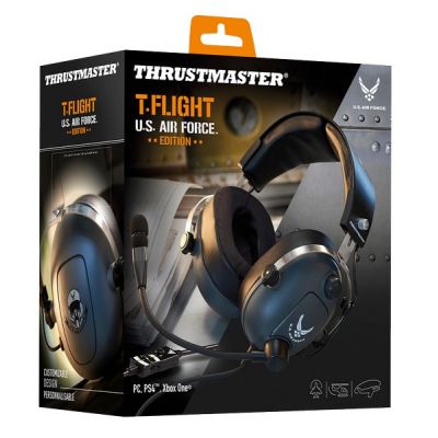 9. Thrustmaster T.Flight U.S. Air Force Edition Zestaw słuchawkowy Przewodowa Opaska na głowę Gaming Czarny
