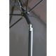 14. PARASOL OGRODOWY 300CM SKŁADANY SZARY