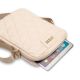 4. Torba Guess Quilted na tablet 10" - różowa