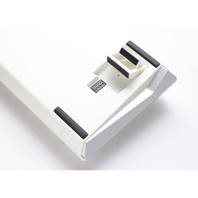 8. Ducky One 3 Classic Pure White SF klawiatura Gaming USB Niemiecki Biały