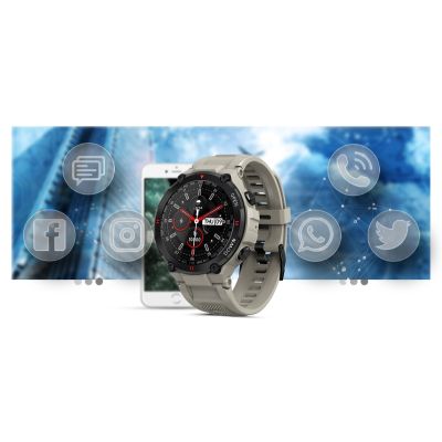 15. Smartwatch GIEWONT Szary GW430-2
