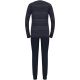 2. Bielizna termoaktywna - zestaw Odlo Set ACTIVE WARM Special Set roz. M Granatowa