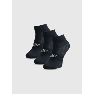 Skarpetki casual za kostkę (3-pack) chłopięce 4F 4FJWMM00USOCM499-20S