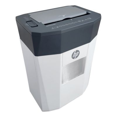 2. Niszczarka HP OneShred Auto 80CC HPN281780CCOF-05 rozdrabnianie krzyżowe 68dB 22cm Biała