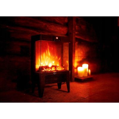 3. Grzejnik elektryczny w formie kominka Q20P CARRUZZO