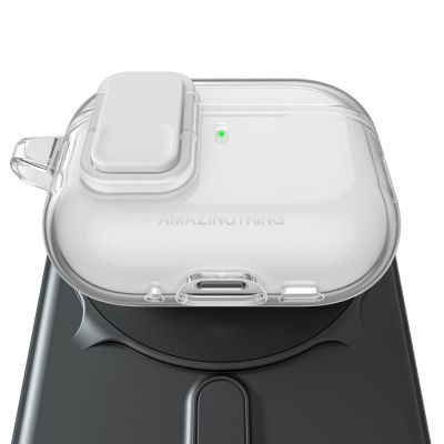 6. Etui AMAZINGTHING Minimal Case do AirPods Pro 3 - przezroczyste