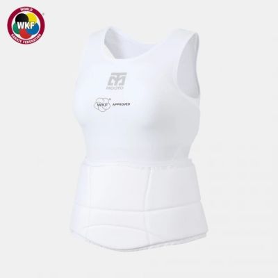 2. Elastyczny ochraniacz tułowia dla kobiet karate WKF | MOOTO
