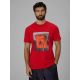 T-shirt regular z nadrukiem męski 4F 4FWSS26TTSHM3034-62S