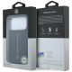 8. Etui Mercedes Leather Semi Wrap Iconic Line MagSafe na iPhone 17 Pro - granatowe