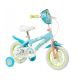 19. Rower dziecięcy TOIMSA Bluey 12"  Błękitno-limonkowy