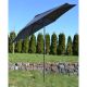 17. PARASOL OGRODOWY 300CM SKŁADANY SZARY