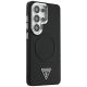 4. Etui Guess Embossed Ring Triangle Logo MagSafe na Samsung Galaxy S26 Ultra - czarne