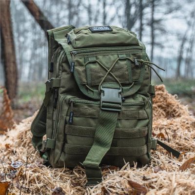 8. Plecak turystyczny Offlander Survival Hiker 35L OFF_CACC_35GN