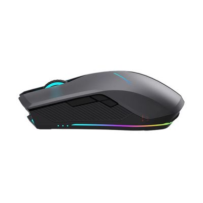 2. Mysz gamingowa Machenike M721 bezprzewodowa 10000 DPI z podświetleniem RGB - czarna