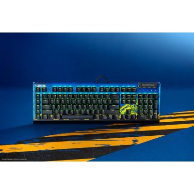 13. Klawiatura Razer BlackWidow V4 X Fortnite Edition Yellow