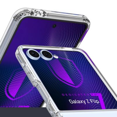 6. Etui 3mk Armor Case na Samsung Galaxy Z Flip 7 - przezroczyste