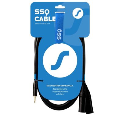 SSQ MIXLR3 - Jack stereo 3,5mm - 2x XLR męski