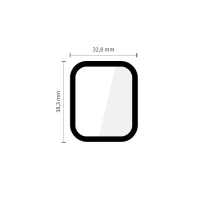 2. Szkło Tech-Protect Glass Flex+ 2-pack na Apple Watch 40 mm - czarne