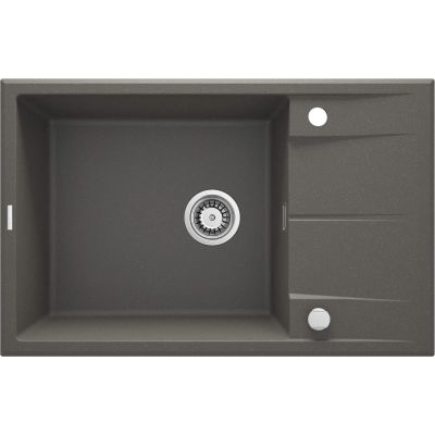 Zlewozmywak granitowy 1-komorowy z ociekaczem ZQE_T11B 5907650874287