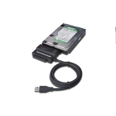 2. Konwerter IDE, SATA na USB 3.0 z zasilaczem (12V/2A)