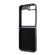 7. Etui Guess Leather 4G Metal Logo na Samsung Galaxy Z Flip 6 - czarne