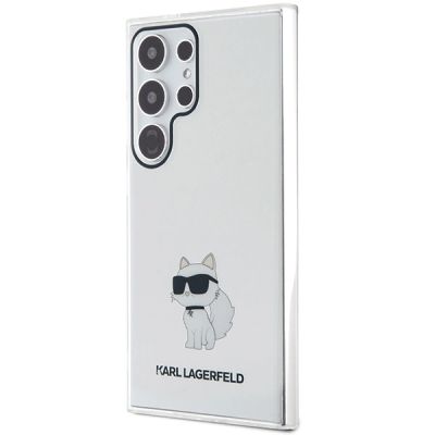 2. Etui Karl Lagerfeld IML Choupette na Samsung Galaxy S24 Ultra - przezroczyste