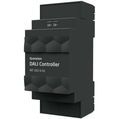 2. Moduł integracji Dali Grenton/ montaż na szynie DIN / TF-Bus/ wymaga oddzielnego zasilacza Dali