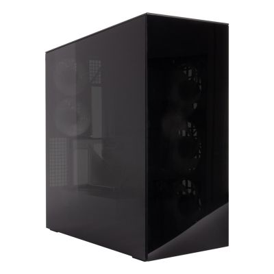 2. Obudowa Arctic Xtender Schwarz z oknem z GPU mountem