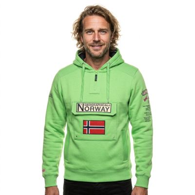 8. Bluza Geographical Norway Gymclass 054 Pop M WW4181H/GN-Flashy green