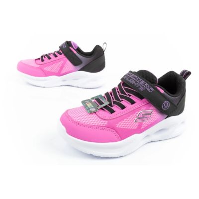 8. Skechers S Lights buty dla dziewczynki sportowe dziecięce wygodne LED