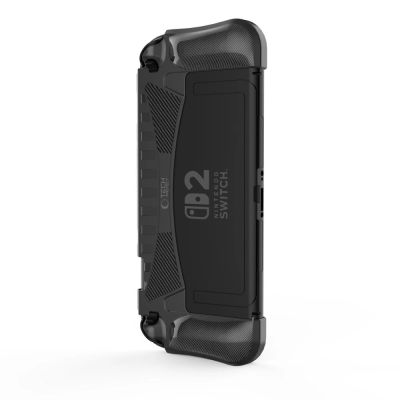 3. Etui Tech-Protect TPUCarbon na Nintendo Switch 2 - czarne