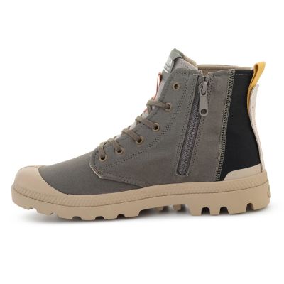 4. PALLADIUM PAMPA HI LAYER ZIP MAJOR BROWN 09549-282