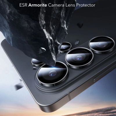 2. Osłona aparatu ESR Armorite Camera Protector na Samsung Galaxy S26 Ultra - czarna
