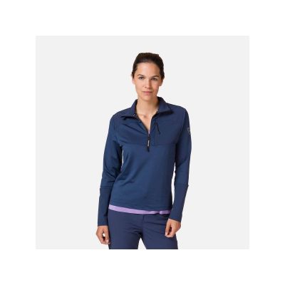 3. Bluza Rossignol W Skpr 1/2 Zip Sweat granatowy