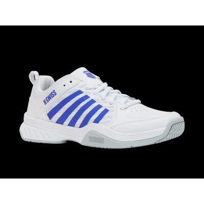 2. Sneakersy K-swiss COURT EXPRESS 2 WHITE/DAZZLING BLUE-M (04428-142-M)