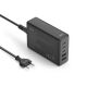 3. Hama 00201978 ładowarka do urządzeń przenośnych Laptop, Power bank, Smartfon, Tablet Czarny Prąd przemienny Szybkie ładowanie Wewnętrzna
