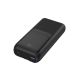 4. GEMBIRD POWERBANK O POJEMNOŚCI 20000MAH, SZYBKIE ŁADOWANIE 20W, WYŚWIETLACZ LCD, ZINTEGROWANE KABLE KOLOR CZARNY