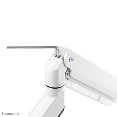 10. Neomounts NM-D775WHITEPLUS uchwyt / stojak do monitorów 124,5 cm (49") Biurko Biały
